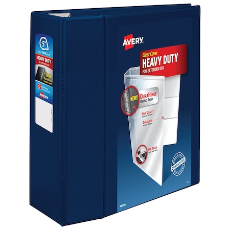 Avery Heavy-Duty View 3 Ring Binder, 5 in 79806