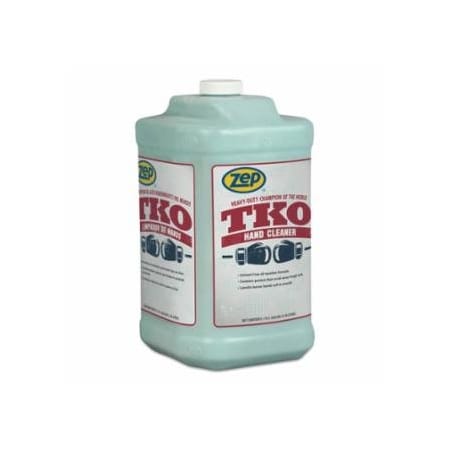 Zep Blue & Gold TKO Hand Cleaner, Square Jug, 1 gal, DISP/Pump Not Included, 4PK 019-R54824