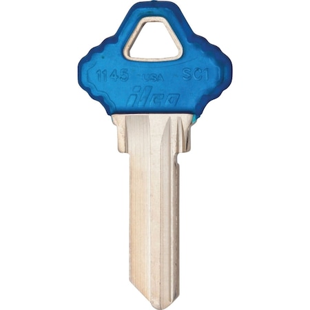 Ilco Schlage Design Decorative House Key SC1-Aqua, 5PK IAK00004690
