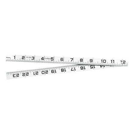 Crescent Lufkin Rule, 2 ft, Steel, Folding 86N