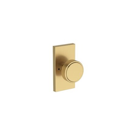 Baldwin Residential Door Knobs Privacy Reversible Lifetime Satin Brass PVVASCFR044