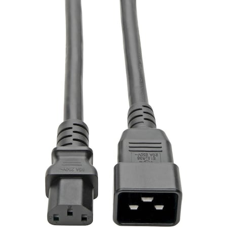 Tripp Lite 7FT PDU POWER CORD CABLE C13 TO C20 HEAVY DUTY 15A 12AWG P032-007