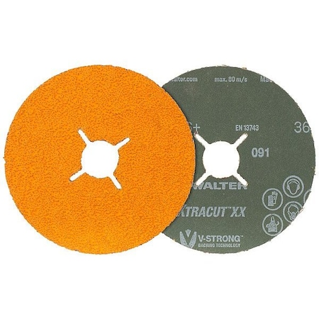 Walter Flap Wheels, 2 1/2" dia., PK10 15F504