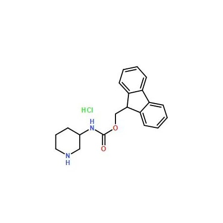 Ak Scientific 3-N-Fmoc-Aminopiperidine hydrochloride (1g), CAS 672310-13-3 0337AC-1g
