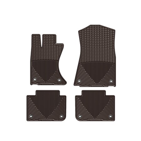 Weathertech Cocoa, Front and Rear All Weather Floor Mats WTLC279280