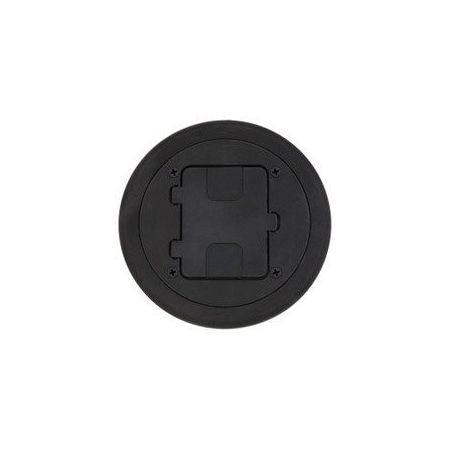 Hubbell Outlet Boxes/Covers/Accessories RF406BK