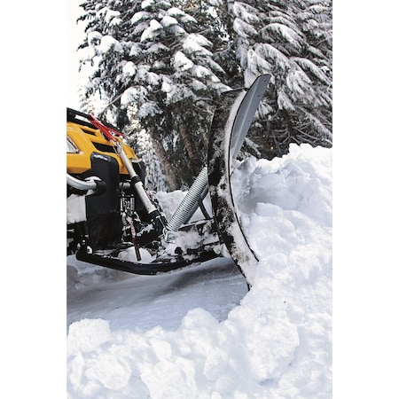 Warn Snow Plow Mount Front Kit; Black; Includes Mounting Bracket and Hardware Requires Base Tube 91280