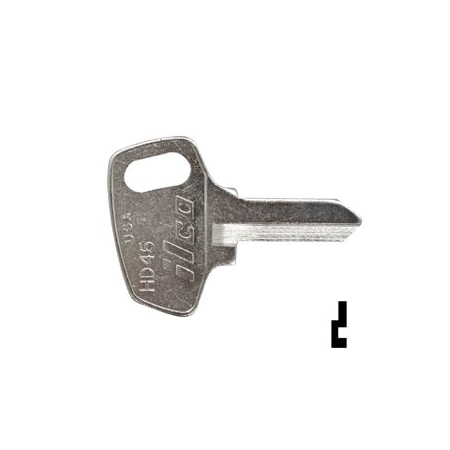 Ilco Unican Honda Motorcycle Key, 10PK HD46