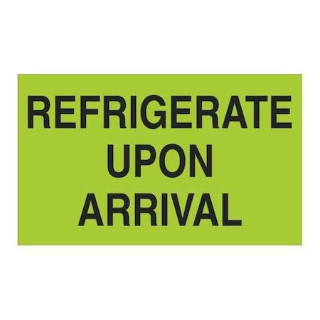 Tape Logic Climate Label, Refrigerate 3x5 DL2601