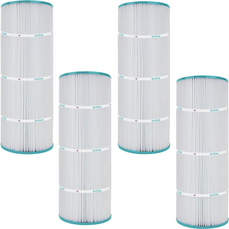 Hurricane Premium Pool Filter Cartridge - Replacement for Pleatco PCC80, Unicel C-7470, 4PK HF7470-04