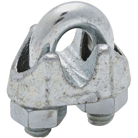 National Hardware Cable Clamp, Zinc, 1/4 in Bundle Dia., 1-7/32 in L N248-294