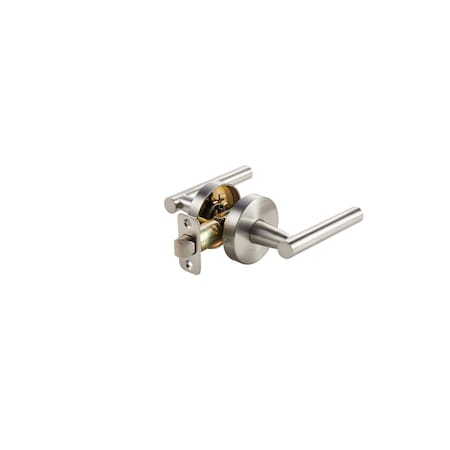 Sapphire Miro Series Light-Duty Residential Tubular Lever, Grade 3 Passage in Satin Nickel LS-MIR10-US15