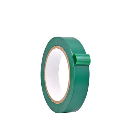 Wod Tape PVC, Emerald Green, 1 inch (24mm) W., 6 mil Thickness, 48 PK WOD VTC366-01000-48-36-EMG