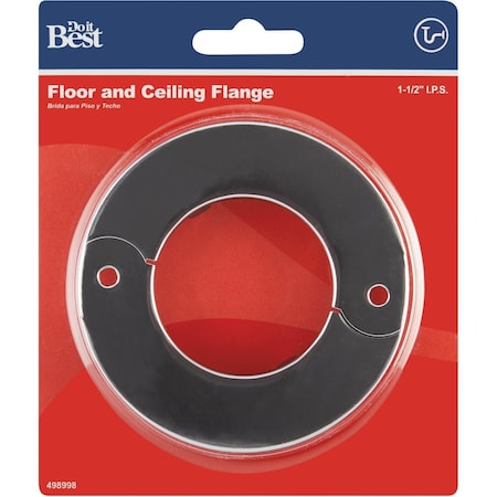 Do It Best Chrome-Plated 1-1/2'' IPS Split Plate DIB811-12