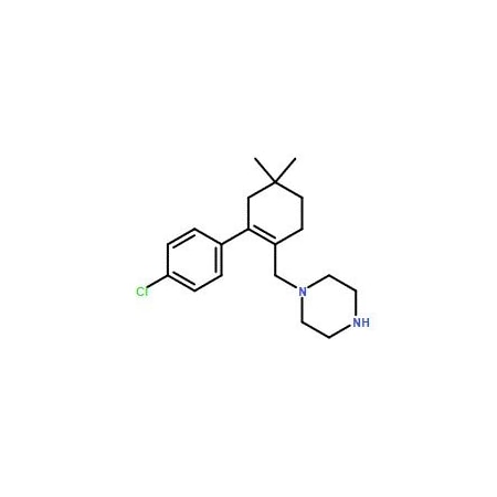 Ak Scientific 1-((4'-chloro-5, 5-dimethyl-3, 4, 5, 6-tetrahydro-[1, 1'-biphenyl]-2-yl)methyl)piperazine (1g), CAS 1228 0021AP-1g