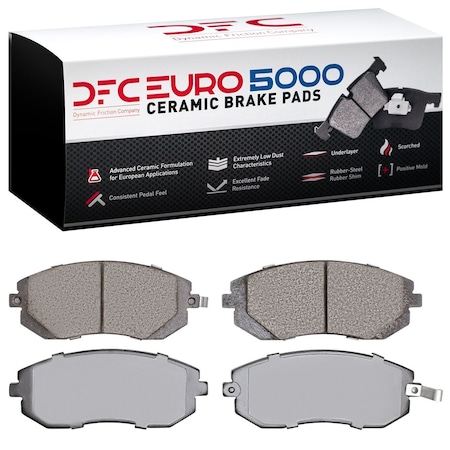 Dfc 5000 Euro Ceramic, Disc Brake Pad Set, 1600-0929-00
