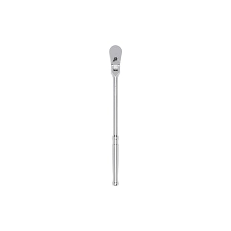 Tekton 3/8 in Drive 90 Geared Teeth Pear Hand Ratchet, Polished SRH21112