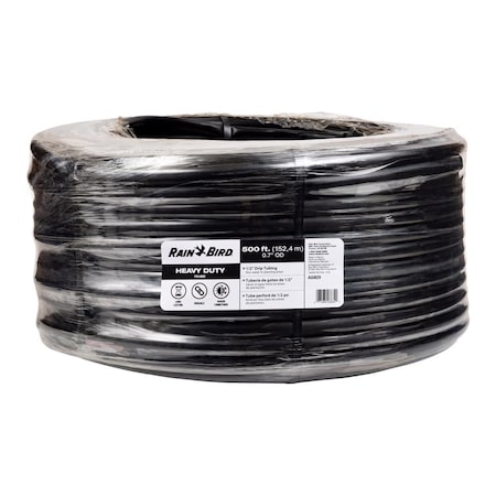 Rain Bird Polyethylene Drip Irrigation Tubing 1/2 in. D X 500 ft. L T70-500S