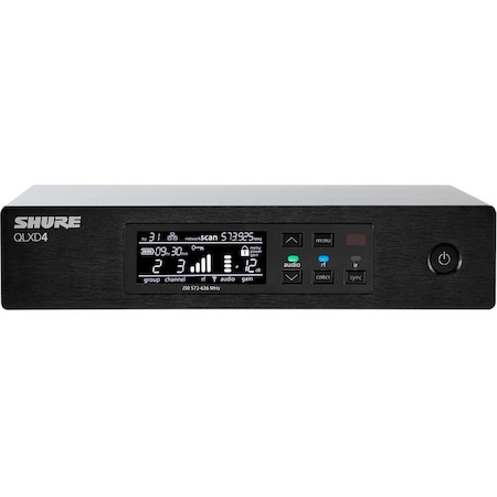 Shure HALF-RACK, SINGLE CHANNEL RECEIVER QLXD4=-G50