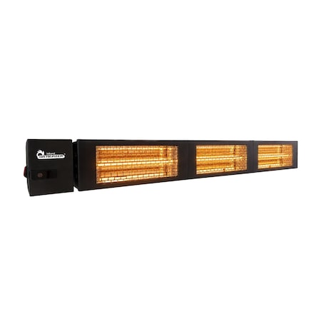 Dr Infrared Heater 4500W Electric Infrared Patio Heater, Wall/Ceiling Mount, IPX2 Weatherproof, Remote Control DR-245