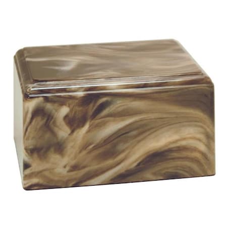 Fasttrack2Fitness Cultured Marble Cremation Dakota Junior Urn, Topaz FA2055933