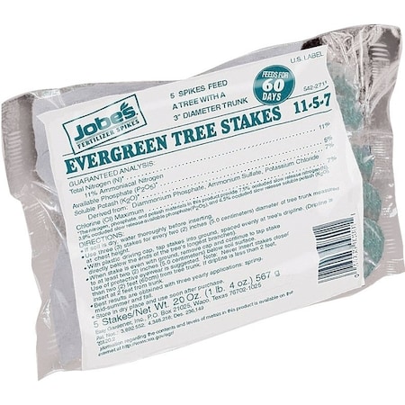 Jobes Fertilizer Bag, Spike, 11-3-4 N-P-K Ratio 02011