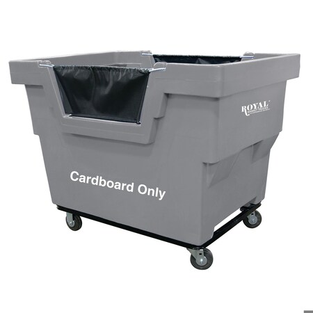 Royal Basket Trucks Mail Truck, 48" L, Gray G23-GRX-CMA-4UNN