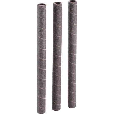 Woodstock 3/8" Dia. x 6" A/O Hard Sanding Sleeve, 80 Grit, 3PK D1406