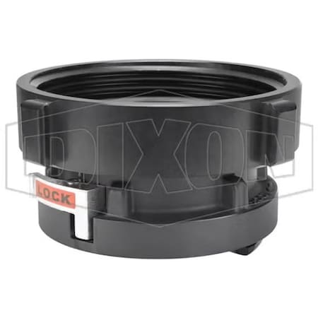 Dixon Rocker Lug Female Adapter with Buna-N Gasket, 4 x 5 in, Storz x Rigid Female NST NH, 70DegF FSA4050F
