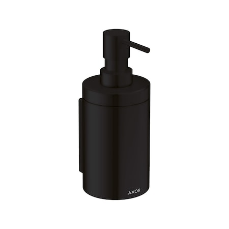 Axor Universal Circular Soap dispenser in Matte Black 42810670