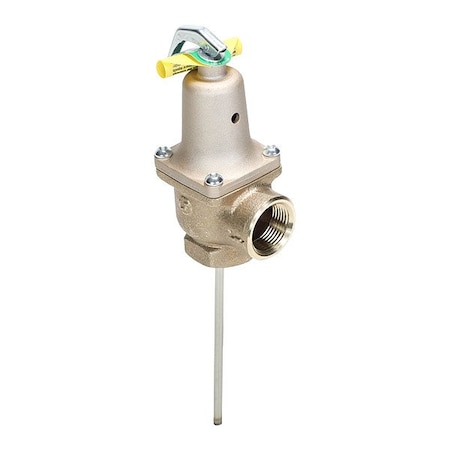 Watts Pressure Relief Valve, 5 3/4 in H, 93 psi F121456