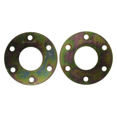 Skyjacker Suspension 6 x 5.5 in., 18 in. OEM Wheel Spacers, White SKYWSP655