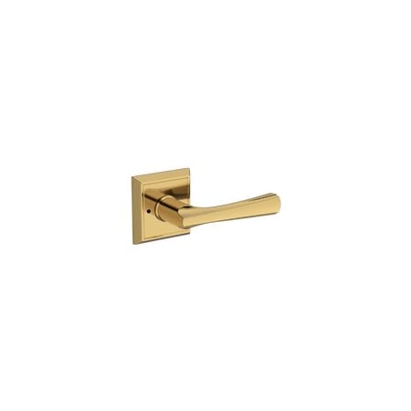 Baldwin Residential Door Levers Privacy Right Hand Lifetime Brass PVWYNCHR003