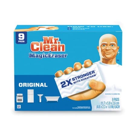 Mr Clean 4.6 x 2.4 in. Magic Eraser Pad, White, 9PK PGC69516
