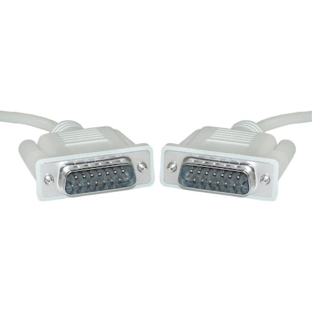 Cable Wholesale Apple/Mac Monitor Cable, DB15 Male, 15 Conductor, 10 foot 10D2-01110