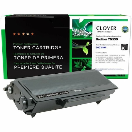 Cig Clover Imaging Remanufactured Toner Cartridge for Brother TN550 200140P