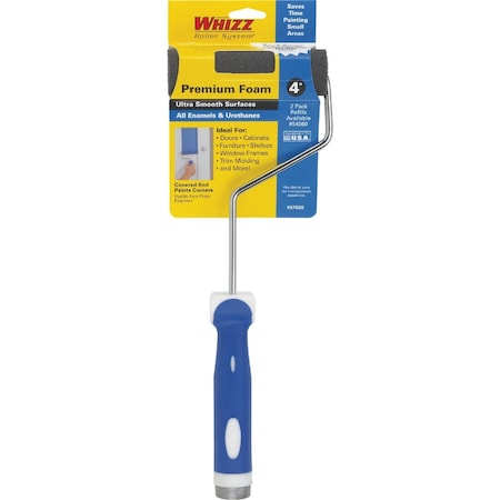 Whizz 4'' x 13'' Foam Roller Cover & Frame 57600