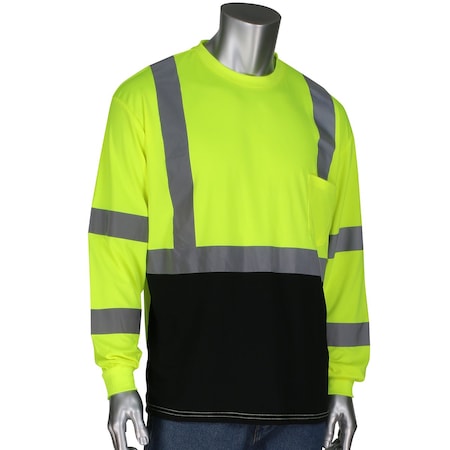 Pip Long Sleeve Shirt, Lay Flat, Hi-Vis Yellow 313-1390B