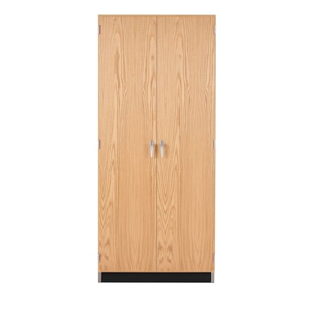 Diversified Spaces Wardrobe Storage Cabinet, 84 in H, 36 in W, (1) Fixed, (3) Adjustable Shelves, 2 Drawers 360-3622K