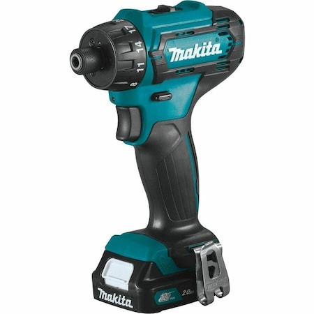 Makita CXT Drill Kit, 1/4 in, 12 V DC FD10R1
