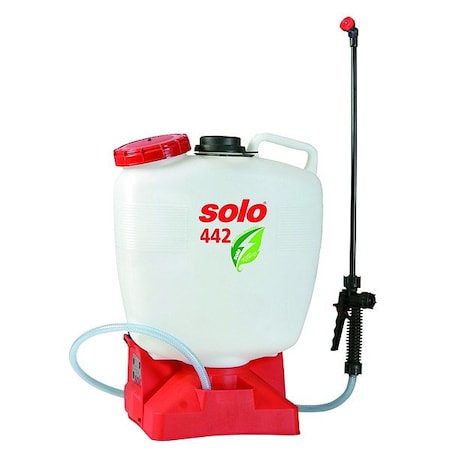 Solo Backpack Sprayer, Polyethylene, 50 in L Hose, 19 7/10 in L Wand, Cone Nozzle Spray Pattern 442