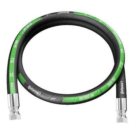 Continental Hydraulic Hose Assembly XR16SC-04-024-FJ-FJ