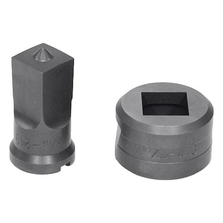 Edwards Square Punch & Die Set ED9-PDSQ13/16