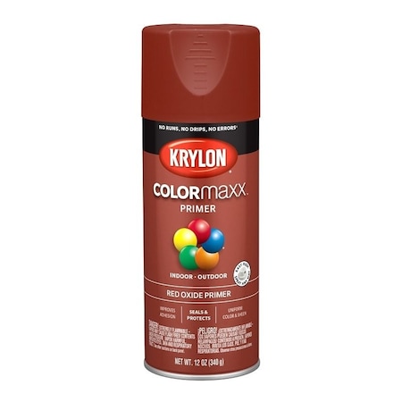 Krylon COLORmaxx Primer, Red, 12 oz K05583007