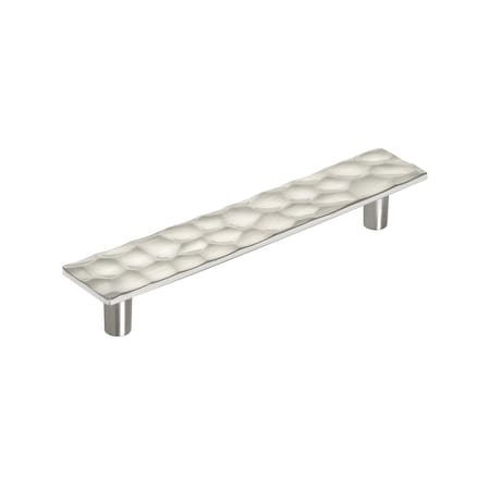 Amerock Kamari 5-1/16 in 128 mm Center-to-Center Satin Nickel Cabinet Pull BP36823G10