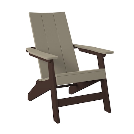 Polybird MODERN ADIRONDACK. WEATHERWOOD AND TUDOR BROWN POLYBIRD P60