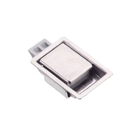 Southco Push To Close Latch, Miniature Size, Stainless Steel, Brushed Finish 64-01-10