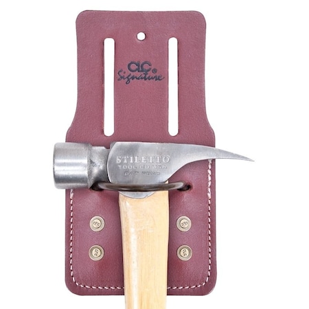 Clc Work Gear Hammer Holder, Leather 21441