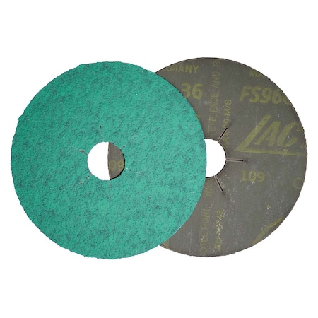 Klingspor FS 966 Fiber Disc, 5" x 7/8 x 80 Grit, 25PK 966 080G12722