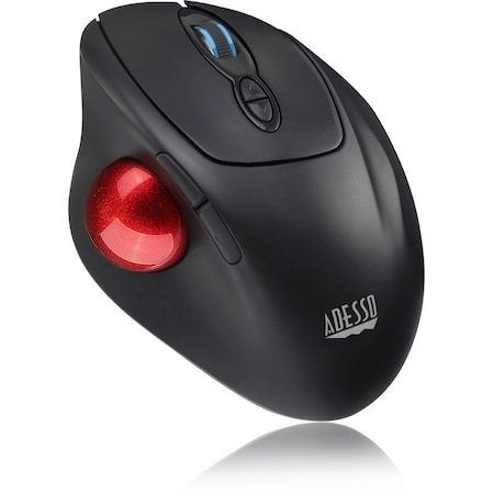 Adesso Publishing Adesso 2.4Ghz Wireless Programmable Ergonomic Trackball Mouse, w/ IMOUSET30